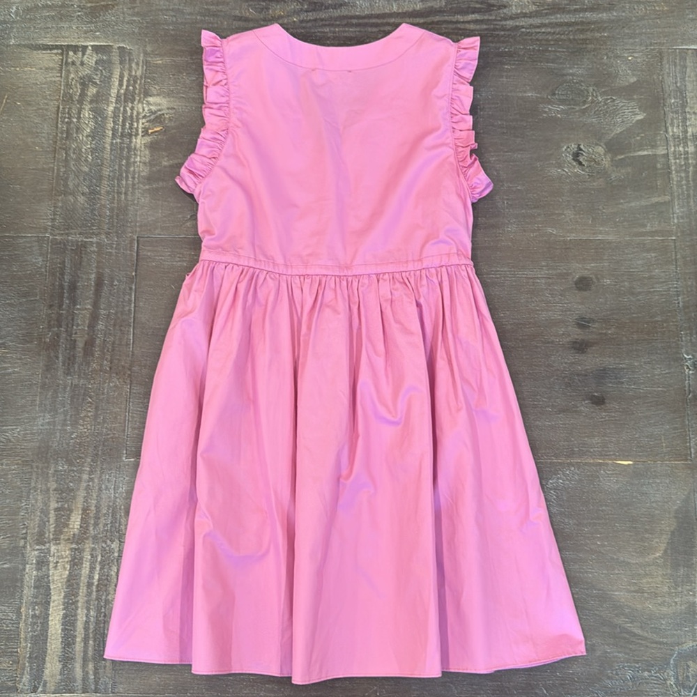 Devotion TWINS Pink Ruffled Wrap Sundress - Picture 3 of 10